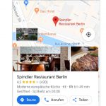 Google Maps-Tipp: Einen Tisch im Restaurant reservieren