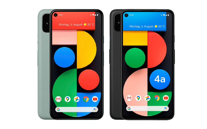 Google Pixel 5 und Google Pixel 4a 5G