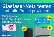 Lesertest und Gewinnspiel: Werde Teil unseres großen Glasfaser-Netztests in Österreich!
