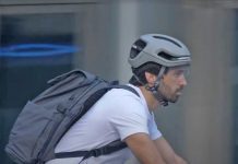 AURA: SMARTER FAHRRADHELM MIT LEUCHTEN UND SOS-FUNKTION