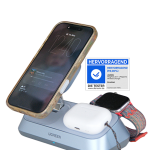 Im Test: Ugreen MagFlow 3-in-1 Magnetic Wireless Charger